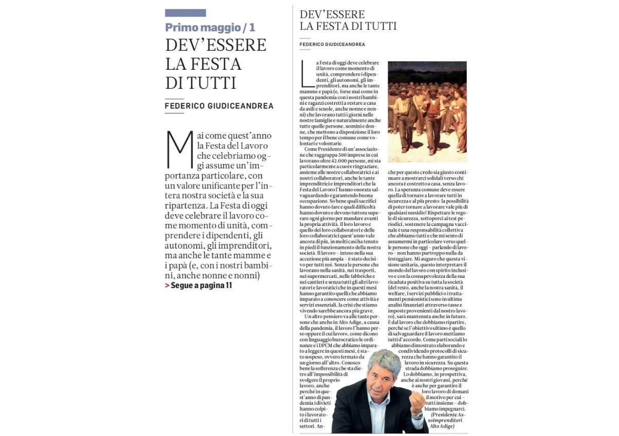 "Editoriale Alto Adige"